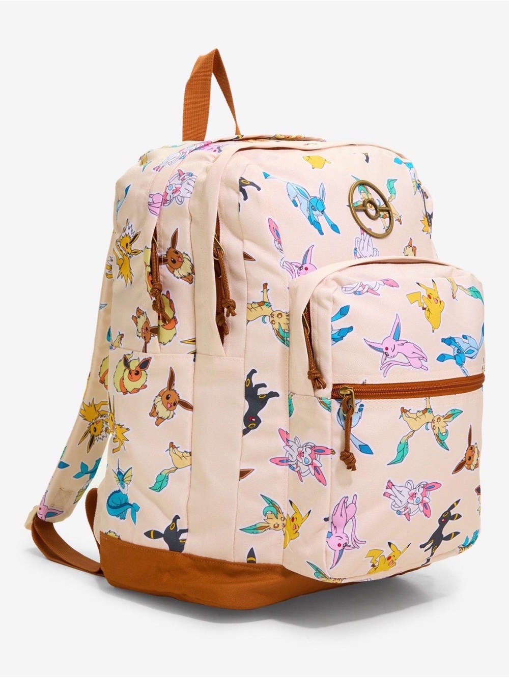 New Pokémon Eevee Evolutions Toss Backpack View 2